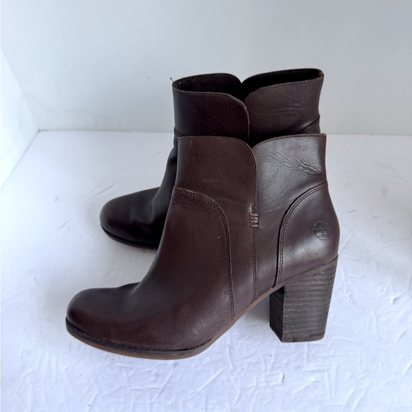 Timberland Women's Rudston Dark Brown Leather Ankle Boots A1QFY
Size 7.5 - Picture 6 of 11